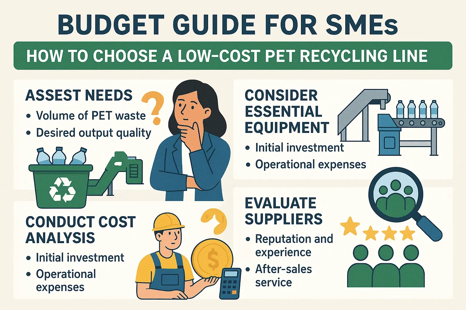 PET Recycling Guide: Finding Affordable Facilities for SMEs